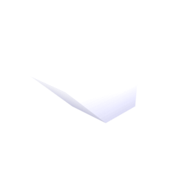 Flat Brick Slope Inverted 1x2
